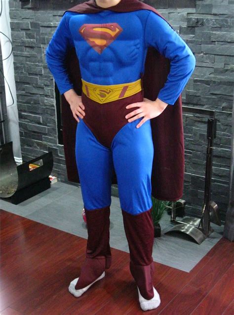 rubies dc comics superman returns l 10 12 halloween outfit cosplay costume ebay