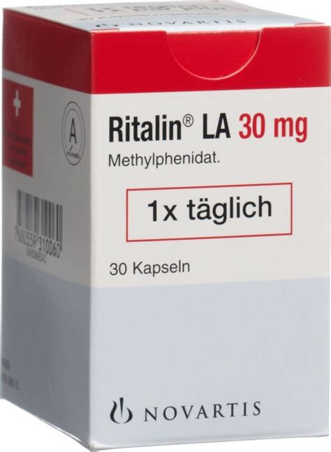 Ritalin La Kapseln 30mg 30 Stück In Der Adler Apotheke
