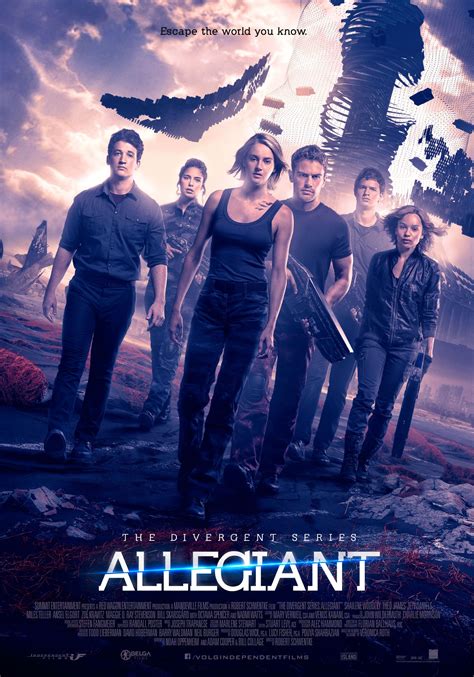 The Divergent Series Allegiant 2016 Allegiant Movie Divergent