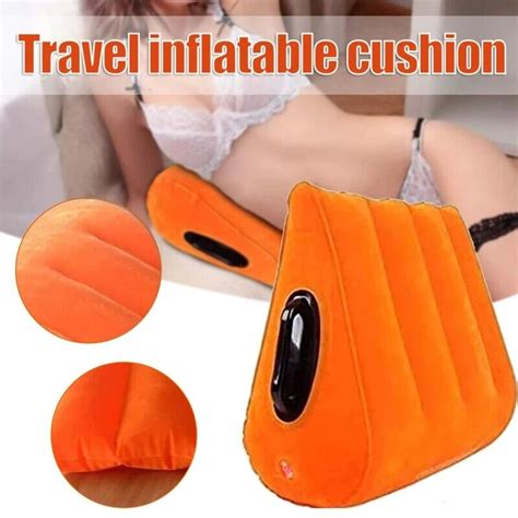 Sofa Sex Bed Inflatable Pillow Chair Adult Furniture Cuffs Cushion For Couples Ebay
