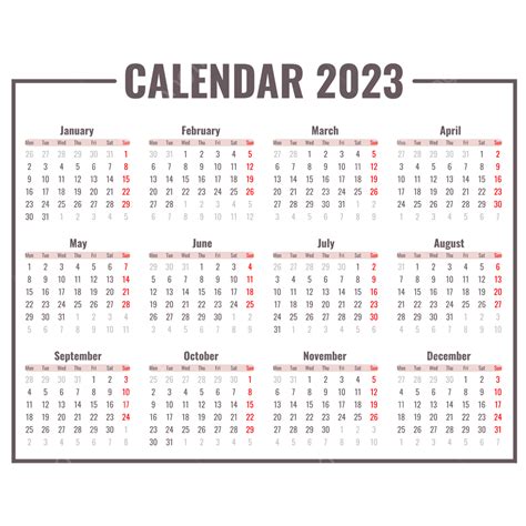 Calendário Minimalista 2023 Roxo Kalender Png Calendário 2023