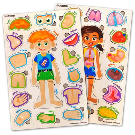 Wooden Puzzles For Toddlers 2 3 4 5 Year Olds Educational Preschool