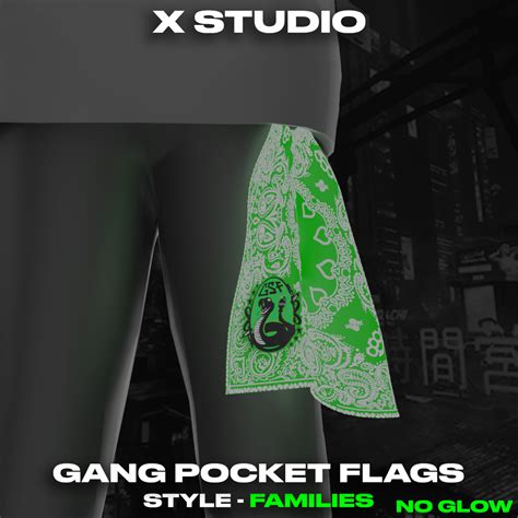 X Studios No Glow Gang Flags Fivem Ready