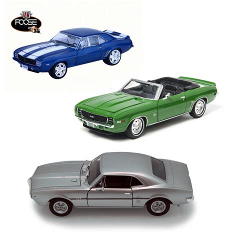 Best Of 1960s Muscle Cars Diecast Set 79 Set Of Three 124 Scale Diecast Model Cars