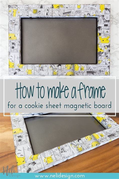 May not be applied to prior purchases or combined with any other. DIY Frame for a cookie sheet magnetic board | Diy frame, Cookie sheet crafts, Diy magnets