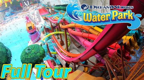 Dreamworks Water Park At American Dream Mall Full Tour Youtube