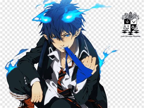 Rin Okumura Youtube Blue Exorcist Anime Hd Elements Black Hair Manga Png Pngegg