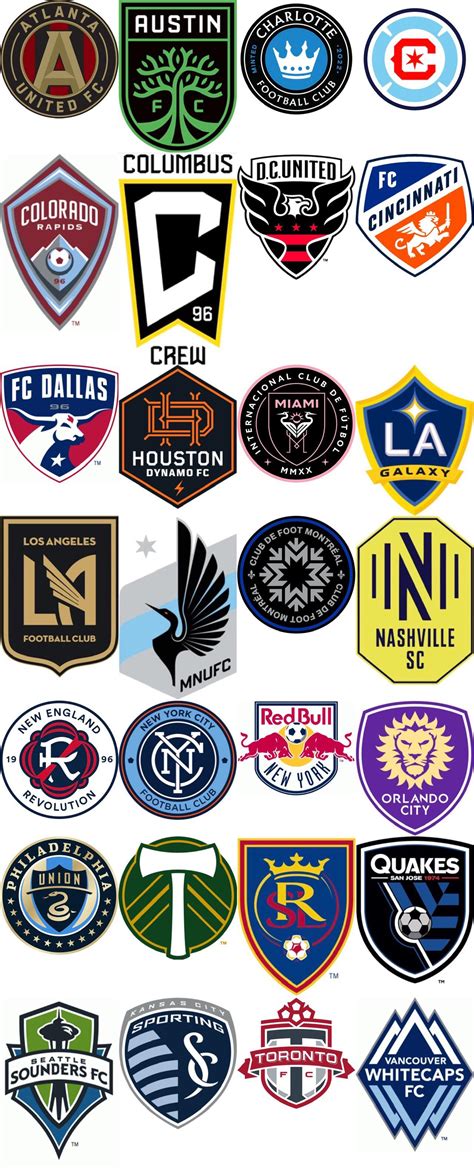 Here Are Logos Of Every 2022 Mls Teams Rlogodesign