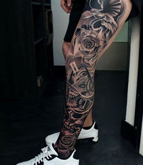 125 best leg tattoos for men cool ideas designs 2021 guide best leg tattoos leg tattoo