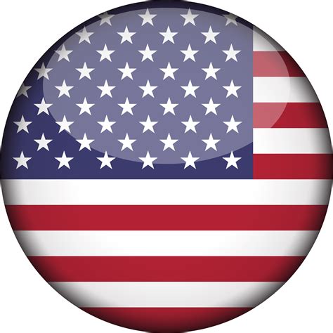 Us Flag Round Icon Png 338 Svg Png Eps Dxf File