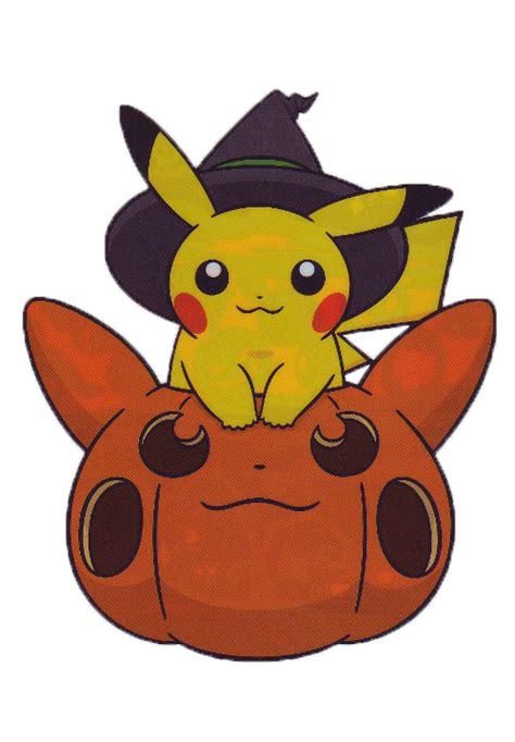 Pokémon Scans From Pacificpikachus Collection Pikachu Halloween