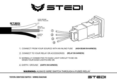 Stedi Blog Push Button And Carling Type Rocker Switch Wiring Instructions
