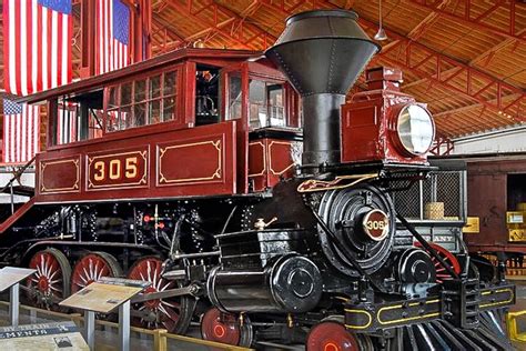 Steam Locomotive Baltimore And Ohio Rr No 305 217 Train Steam