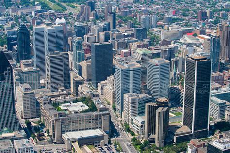 Aerial Photo | Montreal City Centre
