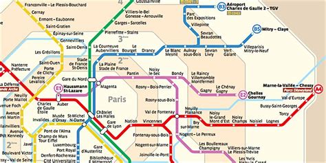 29 Paris Rer A Map Maps Online For You