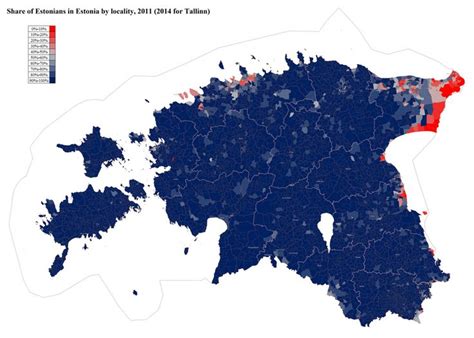 Share Of Estonians Demographics Of Estonia Wikipedia Estonian