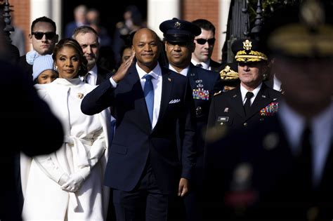 Wes Moore Sworn In As Marylands First Black Governor