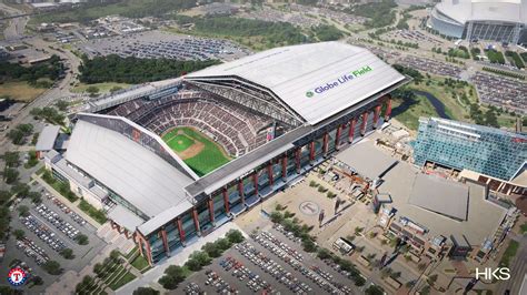 The facades are steeped gray vinyl, fronting several separate edifices rather than one continuous grandstand. MLB looks at new Rangers stadium to start season — The ...