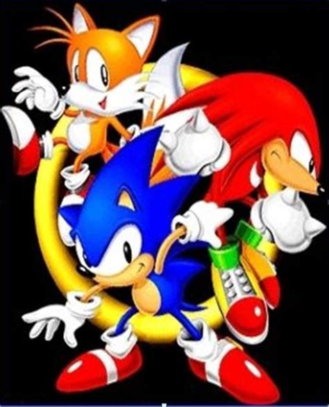 Sonic Knuckles And Tails Hedgehog Game Hedgehog Movie Shadow The