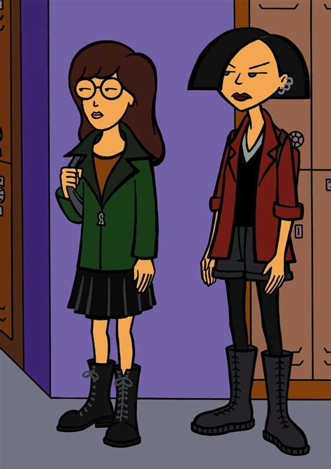 Jane And Daria From Daria Halloween Costumes For Dynamic Duos