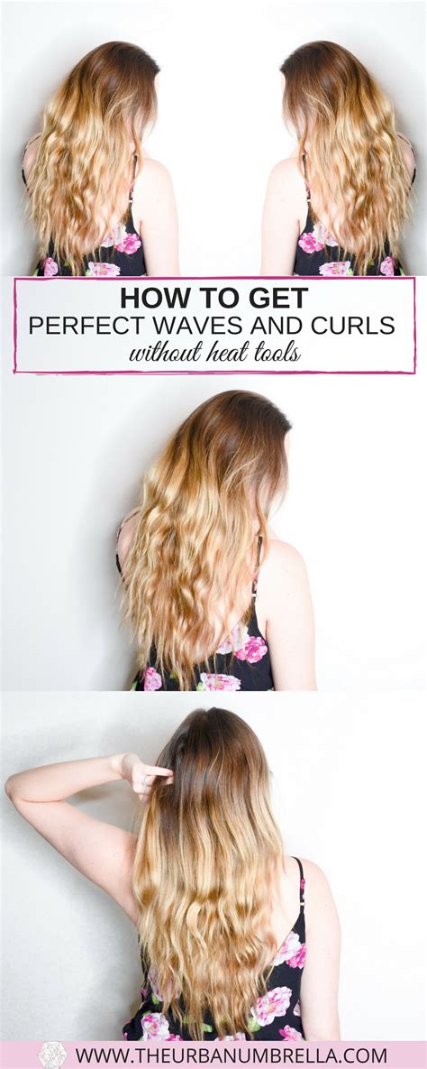 How to get wavy hair without heat aussie hair? How to Get Perfect Waves Without Heat Tools | Hair without ...
