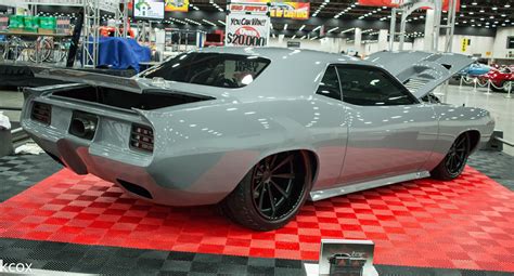 Weaver Customs Torc 1970 Cuda Is Powered By A 1500hp Cummins Turbo Diesel And Rides On A Full