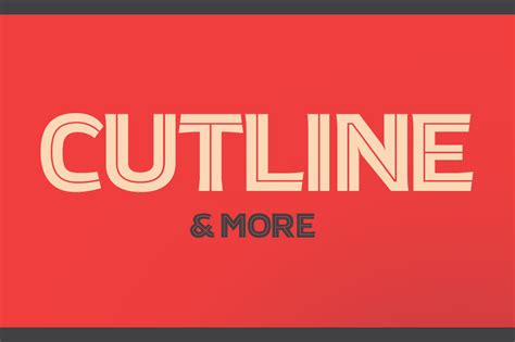 Atrek Bold Inline And Cutline ~ Sans Serif Fonts On Creative Market