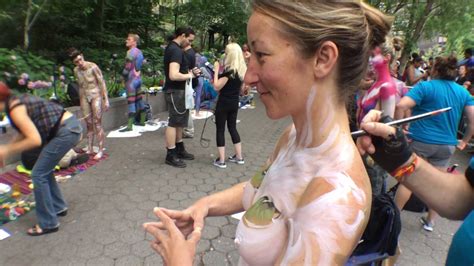 Annual Bodypainting Day 2016 World Bodypainting Festival New York