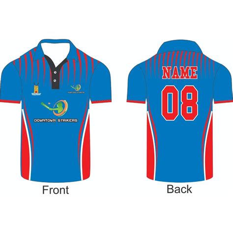 Cricket Jersey Shirt Kit Customized It With Name Number Logo Shirt Only