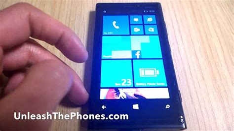 Windows Phone 81 On Nokia Lumia 920 Youtube