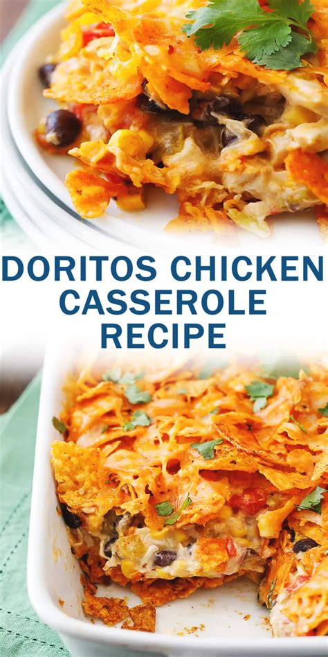 Preheat an oven to 180°c (350°f). DORITOS CHICKEN CASSEROLE RECIPE - Awesome Food Recipes