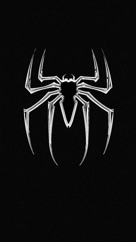 🔥 Free Download Black White Spiderman Logo Wallpaper Iphone Bohaterowie
