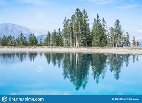 Mountain Lake Landscape View Stock Image Image Of Constance Holiday