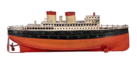 Two Funnel Ocean Liner Tin Toy Aug 06 2022 The Rsl Auction Company
