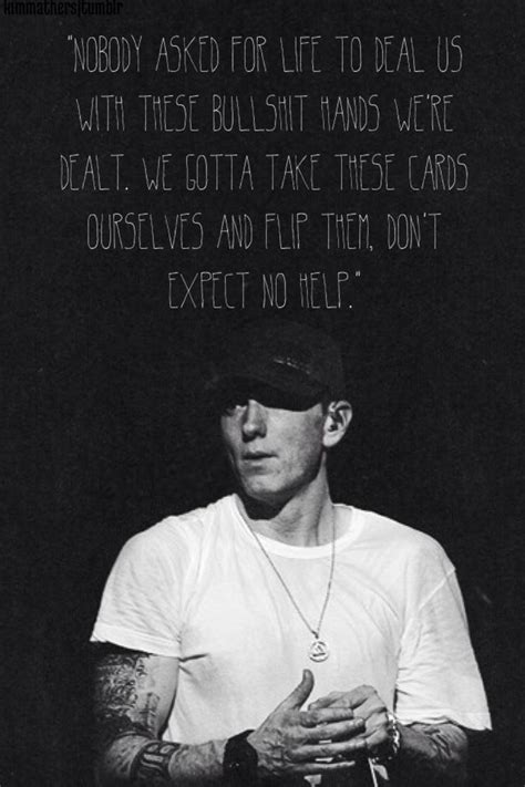 Eminem Quote From Beautiful Eminem Quotes Eminem Lyrics Eminem