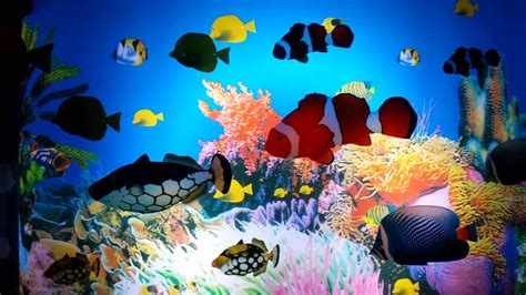 Animated Aquarium Scene Lamp Youtube