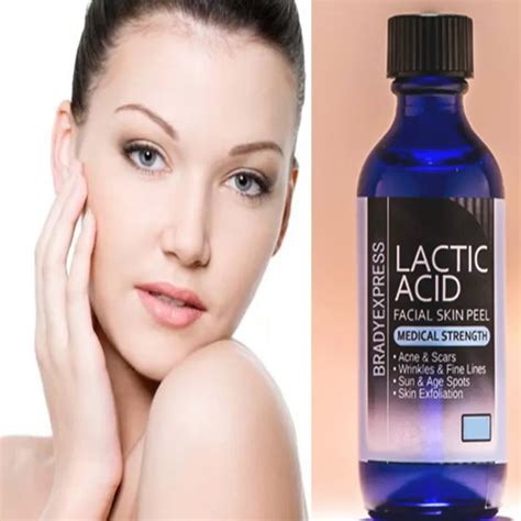 Lactic Acid Aha Skin Peel 50 Acne Treatment Skin Lightening Wrinkle