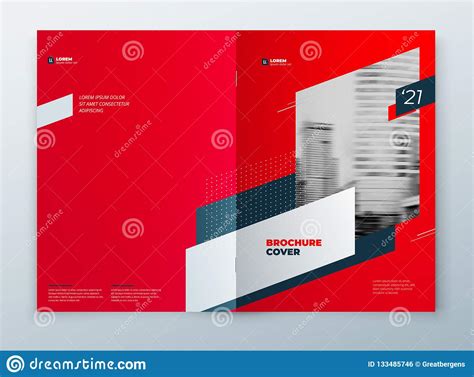 Brochure Template Layout Design Corporate Business Annual Report