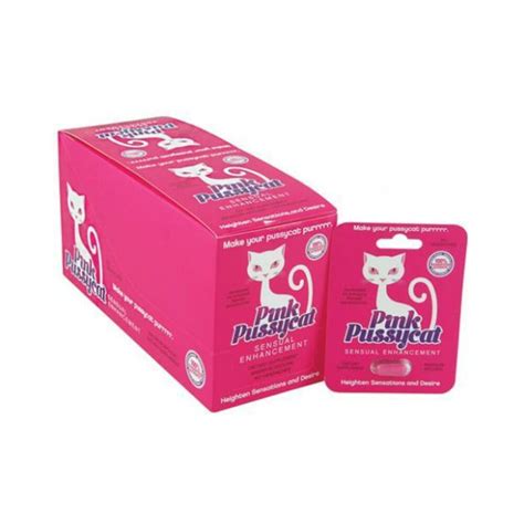 Pink Pussycat Female Sensual Enhancer 1ct Pill 24dp Premium Sex Toys