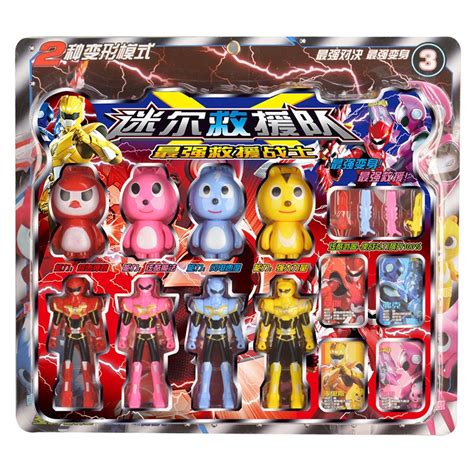 8pcsset New Miniforce Toys Set Mini Force Action Figure Kids Toy T