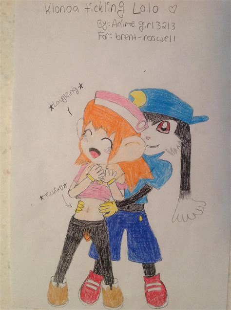 Klonoa Tickling Lolo By Animegirl3213 On Deviantart
