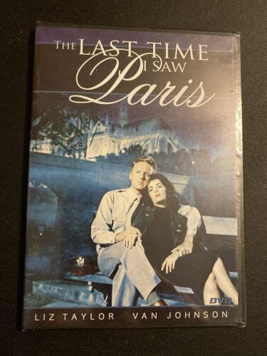 The Last Time I Saw Paris Dvd Elizabeth Taylor Van Johnson New