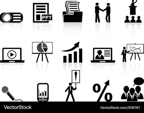 Business Icons For Presentations Taha