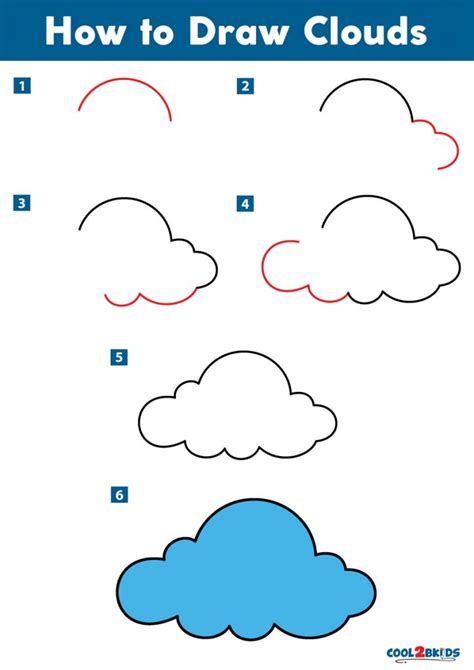 How To Draw Clouds Cool2bkids