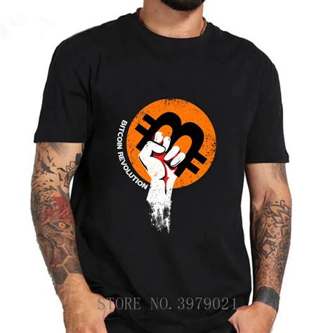 100 Cotton O Neck Custom Printed Men T Shirt Crypto T Shirt
