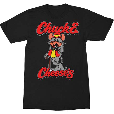Chuck E Cheeses T Shirt Chuck E Cheese Mens T Shirt Chuck E Cheese