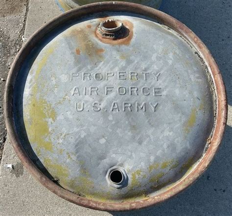 Wtb Wwii Aaf And Qmc 55 Gallon Drum G503 Military Vehicle Message