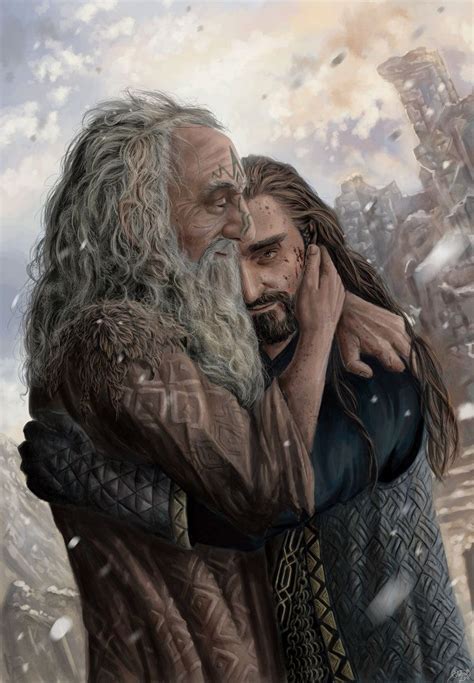 Thorin And Thrain By X Celebril X On Deviantart Thranduil Legolas