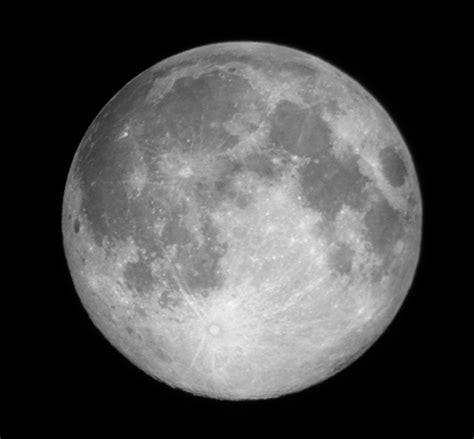This occurs when earth is located between the sun and the moon (more exactly, when the ecliptic longitudes of the sun and moon differ by 180°). Full moon | 10 Minute Astronomy