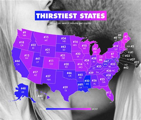 Survey Finds The Cities And States Having The Most Sex Rare